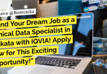 IQVIA Clinical Data Specialist Job Opening - Apply Online