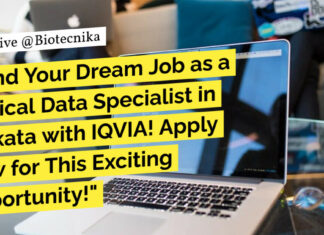 Land Your Dream Job as a Clinical Data Specialist at IQVIA! Apply Now! IQVIA Clinical Data Specialist Job Opening - Apply Online