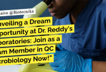 Dr Reddy's Laboratories Jobs - Apply for QC Microbiology Role