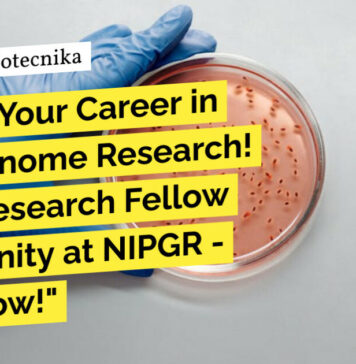 NIPGR Molecular Biology JRF Job - Life Sciences, Biotech & Biochem Apply