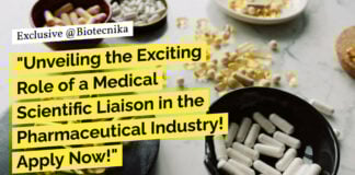 Novartis Medical Scientific Liaison For Life Sciences! Apply Now!