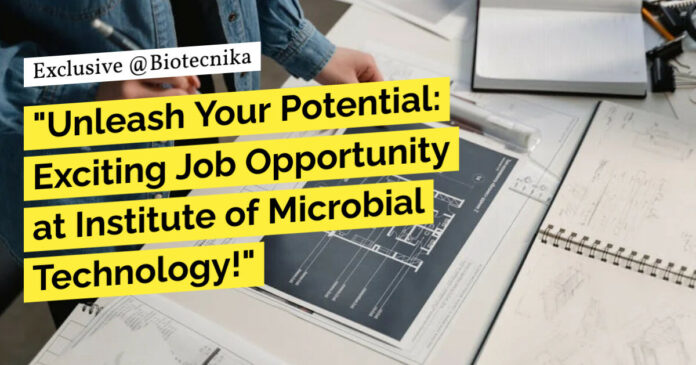 IMTECH Agricultural Sciences Project Vacancy - Apply Online