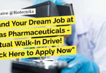 QC Executives at Intas Pharmaceuticals - Apply Now!