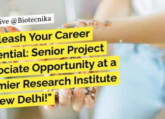 Life Sciences Senior Project Associate Opportunity at BRIC-National Institute of Immunogy BRIC-NII Delhi Project Vacancies
