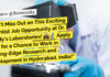 Cell Culture Scientist at Dr. Reddy’s Laboratories – Biochem, Microbiology & Biology Apply Cell Culture Scientist at Dr. Reddy's
