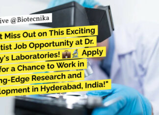 Cell Culture Scientist at Dr. Reddy's
