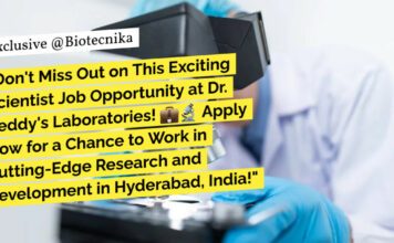 Cell Culture Scientist at Dr. Reddy's