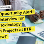 CSIR-IITR Project Staff Positions