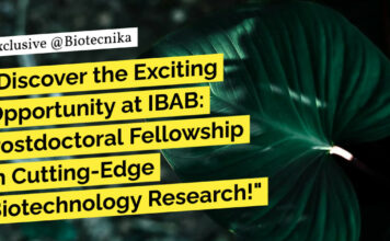 Exciting Opportunity at IBAB: Postdoctoral Fellowship For Life Sciences – Apply Now IBAB Postdoctoral Fellowship