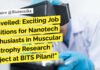 BFI Funded Opportunity at BITS Pilani! JRF & RA Positions For Biotech, Mol Bio & Biochem BITS Pilani Research Positions For Biotech, Biochem & Mol Bio - Apply Now