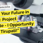 Project Associate at IISER Tirupati! MSc Biotech & Life Sciences Apply