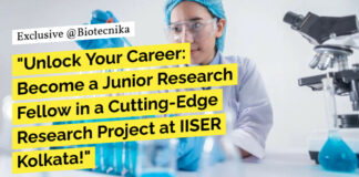 IISER Kolkata Research Recruitment