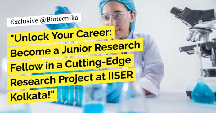 IISER Kolkata Research Recruitment
