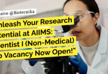 AIIMS Delhi Scientist Non-Med