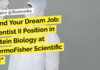 Scientist Protein Biology at ThermoFisher Scientific Inc! Apply Now Scientist Protein Biology