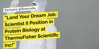 Scientist Protein Biology