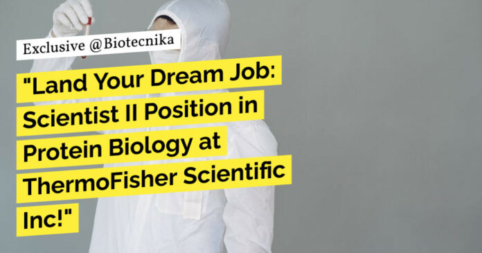Scientist Protein Biology
