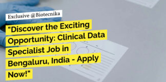 Clinical Data Specialist Job