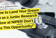 NIPER Life Sciences Research Recruitment – MSc & MTech Apply NIPER Life Science Research Recruitment - MSc & MTech Apply