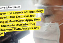 Regulatory Affairs Job at MakroCare! Biotech & Life Sciences Apply Regulatory Affairs Job at MakroCare!