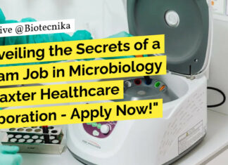 Associate Microbiology at Baxter International – Apply Now! associate-microbiology-baxter-international-apply-now