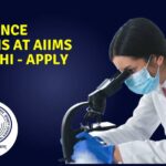 Life Science Positions at AIIMS