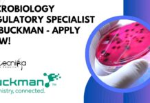 Microbiology Regulatory Specialist at Buckman