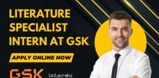 Literature Specialist Intern at GSK
