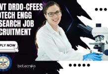 Govt DRDO-CFEES Biotech Engg