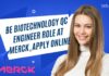Biotechnology QC Engineer Role