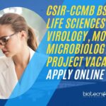 CCMB Project Vacancies 2024