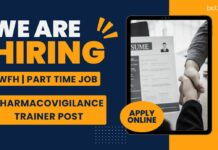 Pharmacovigilance WFH Job