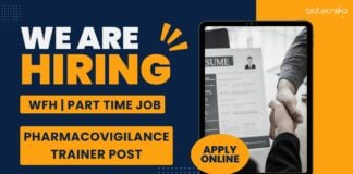 Pharmacovigilance WFH Job
