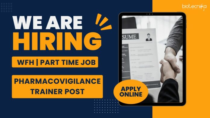 Pharmacovigilance WFH Job
