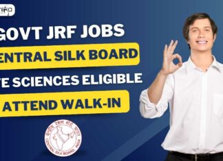 Govt Silk Board Vacancies 2024