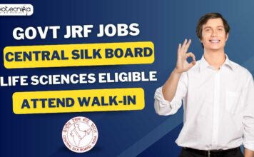 Govt Silk Board Vacancies 2024