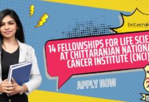 MSc Life Science Fellowships
