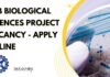 IGIB Biological Sciences Project Vacancy – Apply Online IGIB Biological Sciences Project