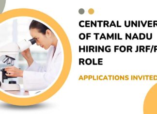 CUTN JRF Vacancy 2024
