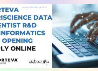 Corteva Agriscience Data Scientist R&D Bioinformatics Job Opening – Apply Online Corteva Agriscience Data Scientist
