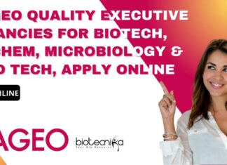 DIAGEO Quality Executive Vacancies