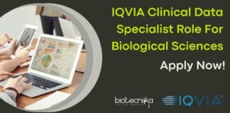 IQVIA Clinical Data Specialist Role