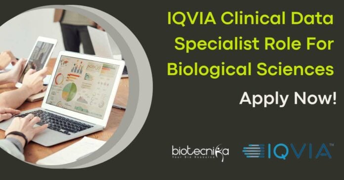 IQVIA Clinical Data Specialist Role
