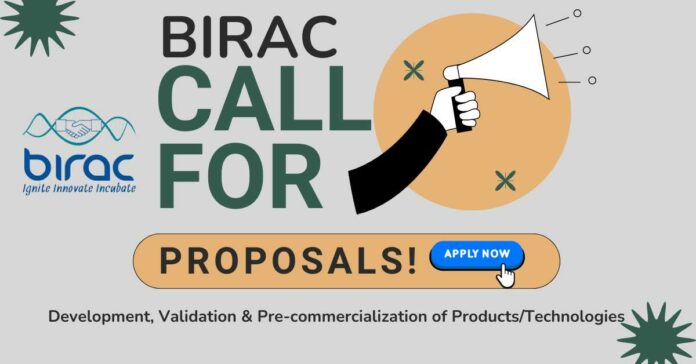 BIRAC Call For Proposals
