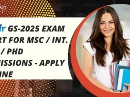 TIFR GS 2025 Application Form