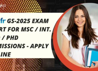 TIFR GS 2025 Application Form