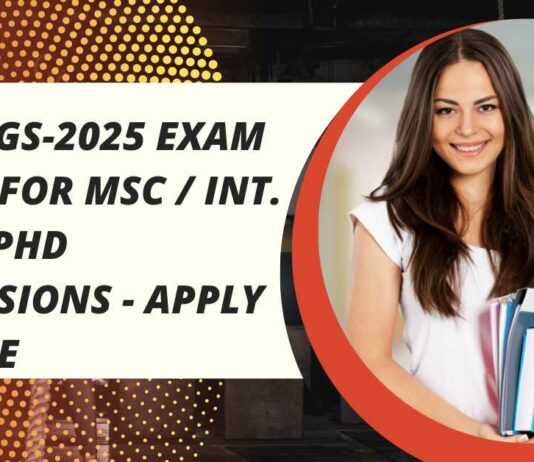 TIFR GS 2025 Application Form