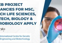 ICGEB Project Vacancies For