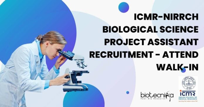 NIRRCH Biological Science Project Assistant