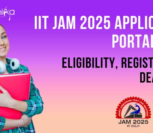 IIT JAM 2025 Application Portal